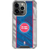 NBA Detroit Pistons Away Jersey iPhone 16 Pro Clear Case